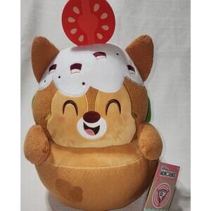 Disney Munchlings Chip 'n Dale Falafel Pita Pocket plush 15''